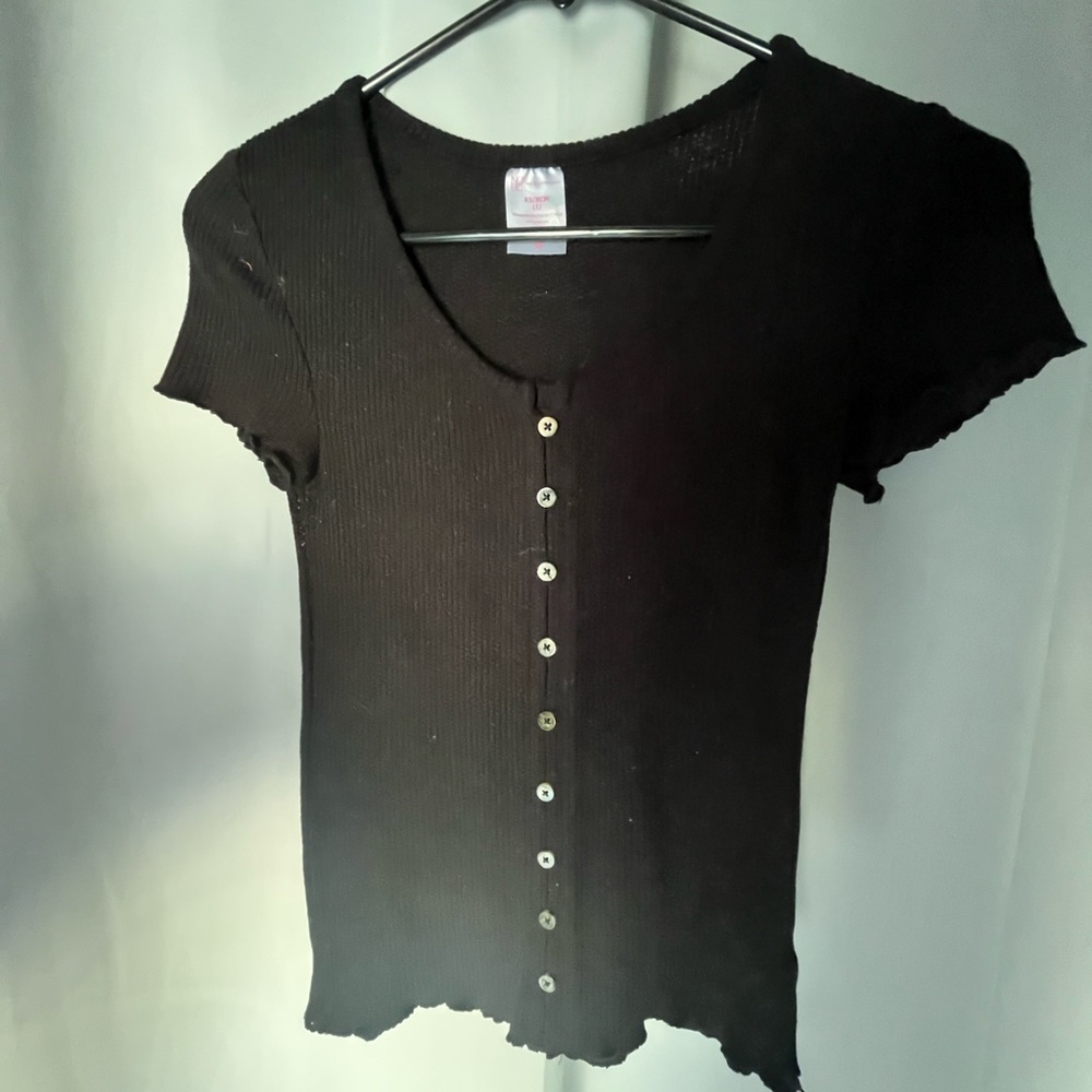 Black Button shirt